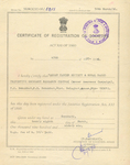 NGO certificate