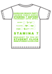 Example of how the t-shirt may look Example of how the t-shirt may look