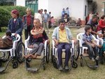 Wheelchairs distribution  
