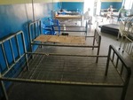 wards with old beds even lacking matresses