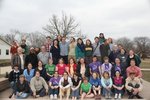 A group of BVS volunteers at their retreat