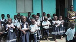 School Children and Head Teacher 