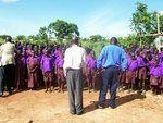 Lawnsome addressing children of sponsorship programme