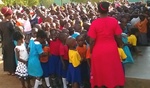 a school visit to train children
