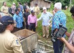 USAID discussing an initiation to clean water santiation 