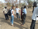 Hydrogeological surveys with UNHCR staff in Upper Nile, south sudan.
