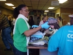 Packing Supplies at Mission Harvest America