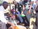 youths having food during a youth training conference