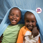 Mosquito nets can protect a family from malaria.