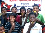 "X-mas" celebration in our tribal school