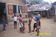 children in Enyenge trek long distances to fetch clean water from springs.