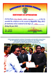 Recognition certificate